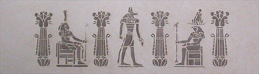 Schabloniertechnik Beispiel 2 Schabloniertechnik Beispiel 2