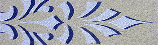 Schabloniertechnik Beispiel 3 Schabloniertechnik Beispiel 3